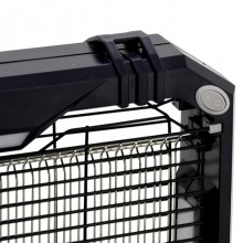 Zanzariera elettrica contro mosche zanzare luce UV LED antizanzare tavani 4W