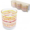 Cerve Set 3 bicchieri Cerve in vetro da 220 cc Bicchiere Colorati p...