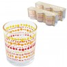 Cerve Set 6 bicchieri Cerve in vetro da 220 cc Bicchiere Colorati p...