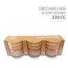 Cerve Set 6 bicchieri Cerve in vetro da 220 cc Bicchiere Colorati p...