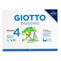 Album da disegno Giotto Disegno 4 224 g - 24x33 cm ruvido 24 fogli 583400