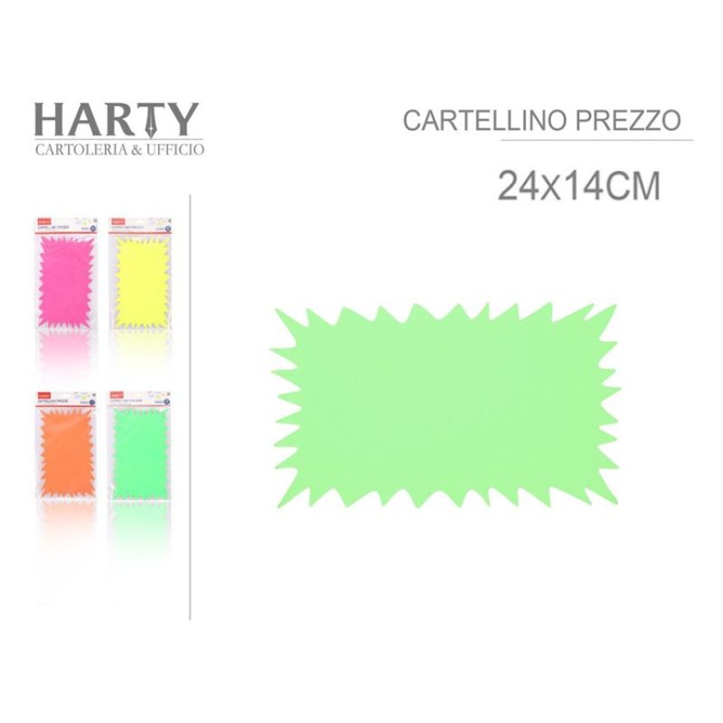 Harty 120 Segnaprezzi cartoncini Segna Prezzi Promozione cartellini...