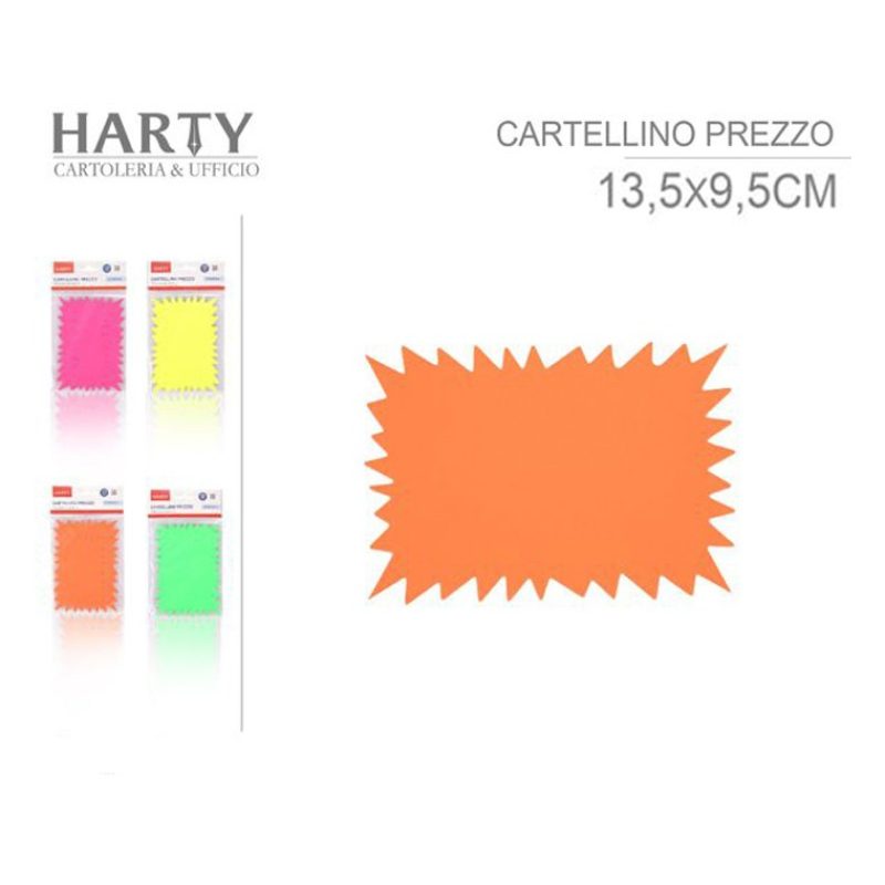 Harty 120 Segnaprezzi cartoncini Segna Prezzi Promozione cartellini...