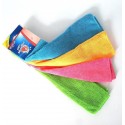 Vileda Microfibre Colors 8 Panni XL Lavabili in Lavatrice Riutilizzabili 36x34cm