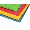 Vileda Microfibre Colors 8 Panni XL Lavabili in Lavatrice Riutilizzabili 36x34cm