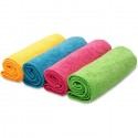 Vileda Microfibre Colors 8 Panni XL Lavabili in Lavatrice Riutilizzabili 36x34cm