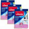 Vileda Panni in microfibra per pulizia cucina 3 pezzi Vileda casa 3...