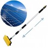 Spazzola Pannelli Fotovoltaici Solari per Pulizia Lavaggio Lavare U...