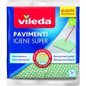 VILEDA Panno pavimenti Igiene super 9 panni da CM.50X45 riutilizzabili lavabili