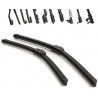 Kit 2 Spazzole Tergicristallo parabrezza anteriore Aerotwin per ALFA ROMEO MITO dal 05/08 IN POI