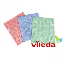 Panno lavasciuga microfirba Vileda 9 panni multiuso lavabili 34x34 cm pulizia