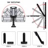 Hongu 4x Lampione faretto LED solare sensore movimento faro esterno...