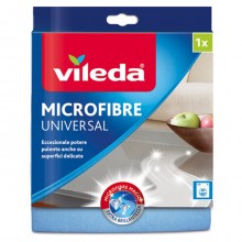 Vileda Panno Microfibre Plus Con Odor Stop multiuso universale 3 pezzi blu