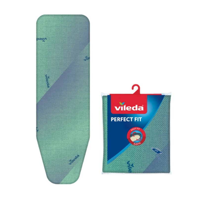 Copriasse da Stiro in cotone Vileda Perfect Fit Telo Universale 114-122/34-42 cm