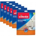 6pz VILEDA Panno microfibre cattura polvere 40 x 30 cm microfibra lavabile 36241