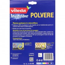 6pz VILEDA Panno microfibre cattura polvere 40 x 30 cm microfibra lavabile 36241