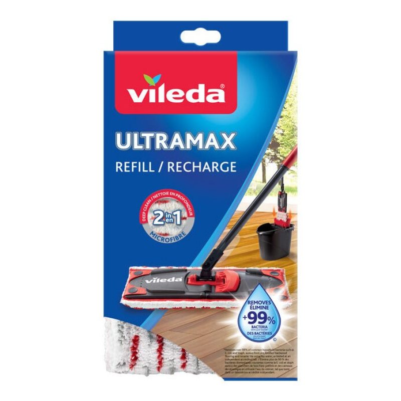 Vileda Vileda revolution 2in1 panno ricambio mocio in microfibra 3 ...