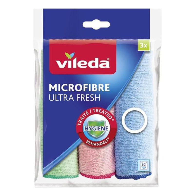 Vileda Vileda panno in microfibra Ultra Fresh multiuso 2+1 - 6 Conf...