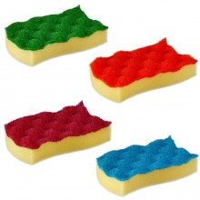 24 Spugna Vileda Ondattiva Colors da cucina antigraffio colorate 13x22x2,6 cm