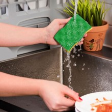 24 Spugna Vileda Ondattiva Colors da cucina antigraffio colorate 13x22x2,6 cm