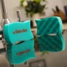 Vileda 18 Spugna Vileda Ondattiva Milleusi da cucina antigraffio bi...