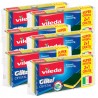 Vileda 18 Spugna Vileda Glitzi Crystal fibra abrasiva da cucina pia...