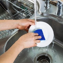 12 Spugne Vileda Ultra Fresh antigraffio Spugna da Cucina Blu piatti bicchieri