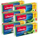18 Spugna Vileda Ultrafresh Salvaunghie Scrosta Sgrassa e Non Graffia cucina