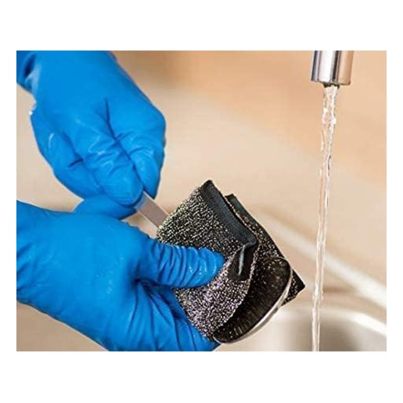Vileda VILEDA PowerInox Glitzi Spugna Paglietta Abrasiva Ruggine In...