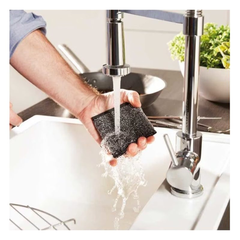 Vileda VILEDA PowerInox Glitzi Spugna Paglietta Abrasiva Ruggine In...