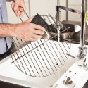 VILEDA PowerInox Glitzi Spugna Paglietta Abrasiva Ruggine Incrostazioni 8 PEZZI