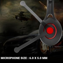 Cuffie da gaming con microfono gioco per PC Jack 3,5 mm con cavo console gamer