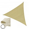 Vela triangolare tenda tendone ombreggiante telo sole ombra giardino parasole 5 metri