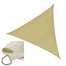 Vela triangolare tenda tendone ombreggiante telo sole ombra giardino parasole 5 metri