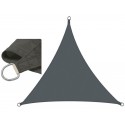 Vela triangolare tenda tendone ombreggiante telo sole ombra giardino parasole 5 metri