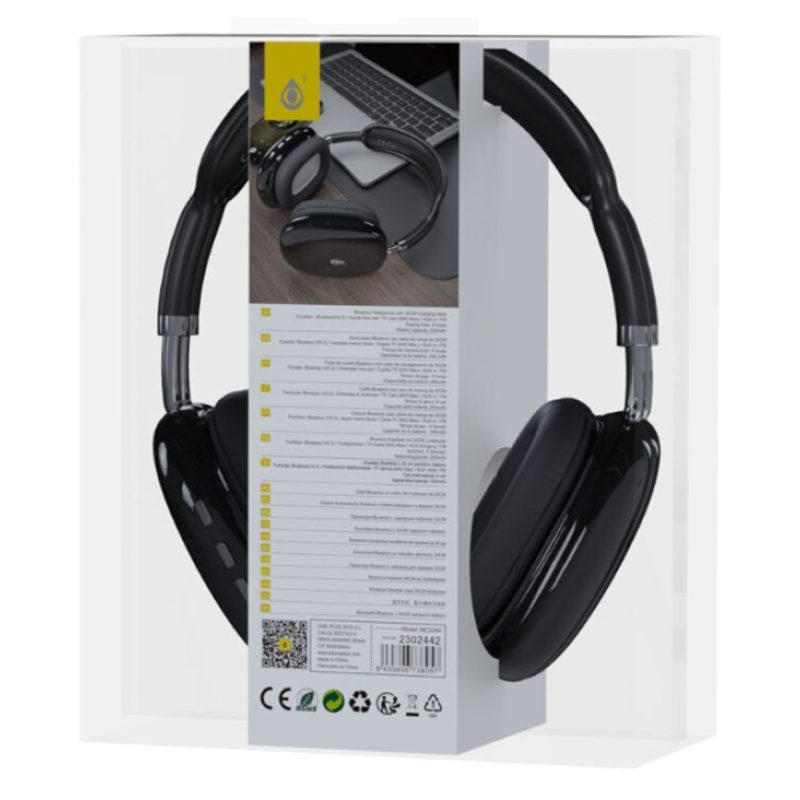 OnePlus Cuffie Bluetooth 5.3 Wireless senza fili radio FM Smartphon...