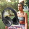 OneDer Cuffie Bluetooth 5.0 Wireless senza fili radio FM TF Smartph...