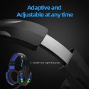 Cuffie gaming con filo LED RGB microfono omnidirezionale console computer GM303