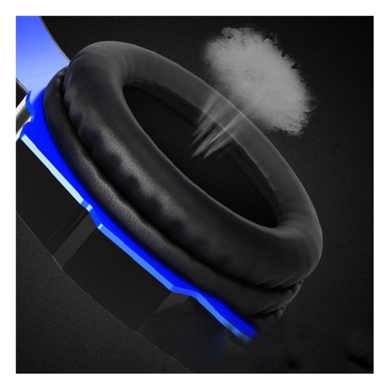 Hongu Cuffie gaming con filo LED RGB microfono omnidirezionale cons...
