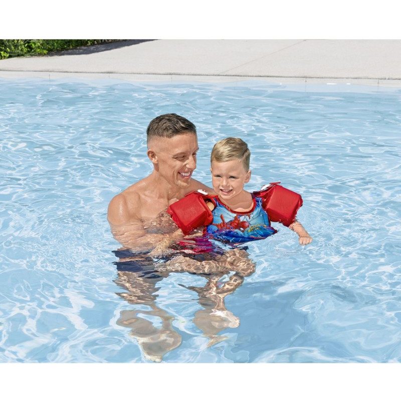 Bestway Giubbotto Di Salvataggio Braccioli Spiderman per Bambini ga...