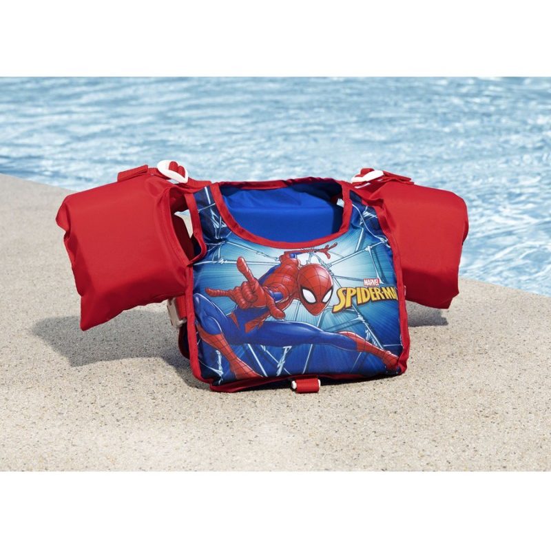 Bestway Giubbotto Di Salvataggio Braccioli Spiderman per Bambini ga...
