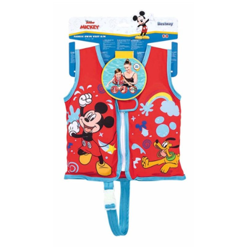 Giubbotto di salvataggio per bambini salvagente Mickey Mouse Topoli...
