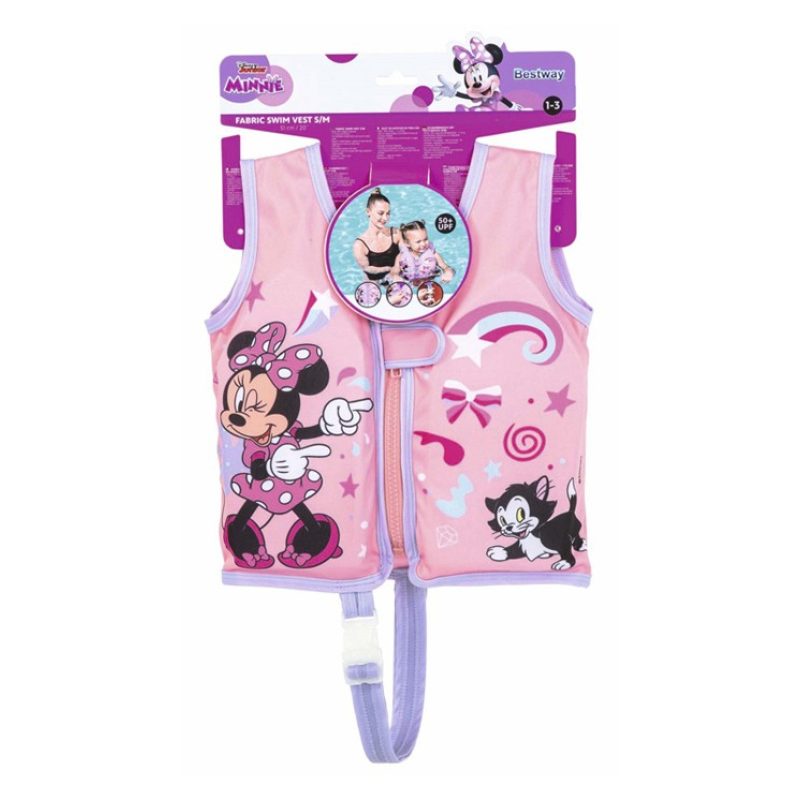 Bestway Giubbotto di salvataggio per bambine salvagente Minnie Topo...