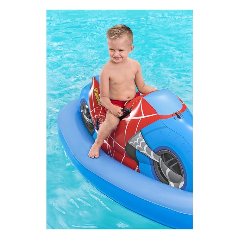 Bestway Moto Gonfiabile Cavalcabile di Spider-man Bambini Mare for ...