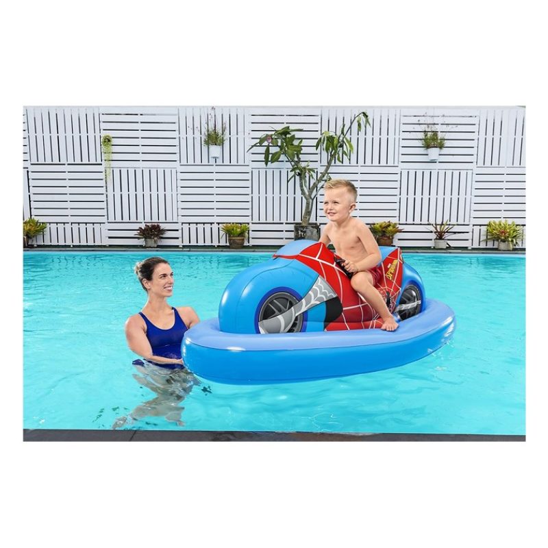 Bestway Moto Gonfiabile Cavalcabile di Spider-man Bambini Mare for ...
