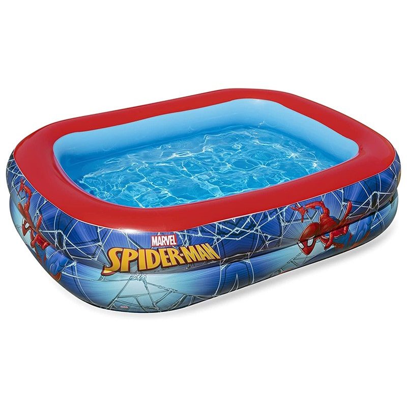 Bestway Piscina gonfiabile bambini Spiderman 201x150x51 cm Marvel P...