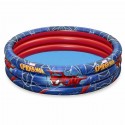 Piscina gonfiabile bambini Spiderman tonda 122x30 cm Marvel Piscina Mare estate