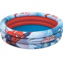 Piscina gonfiabile bambini Spiderman tonda 122x30 cm Marvel Piscina Mare estate