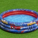 Piscina gonfiabile bambini Spiderman tonda 122x30 cm Marvel Piscina Mare estate