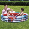 Piscina gonfiabile bambini Spiderman tonda 122x30 cm Marvel Piscina Mare estate